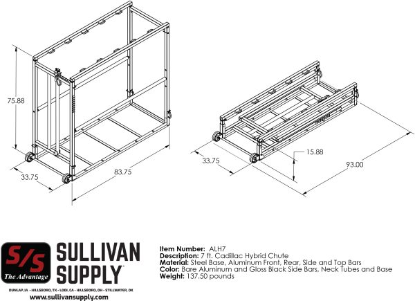 7 ft. Cadillac Hybrid Chute - Image 2